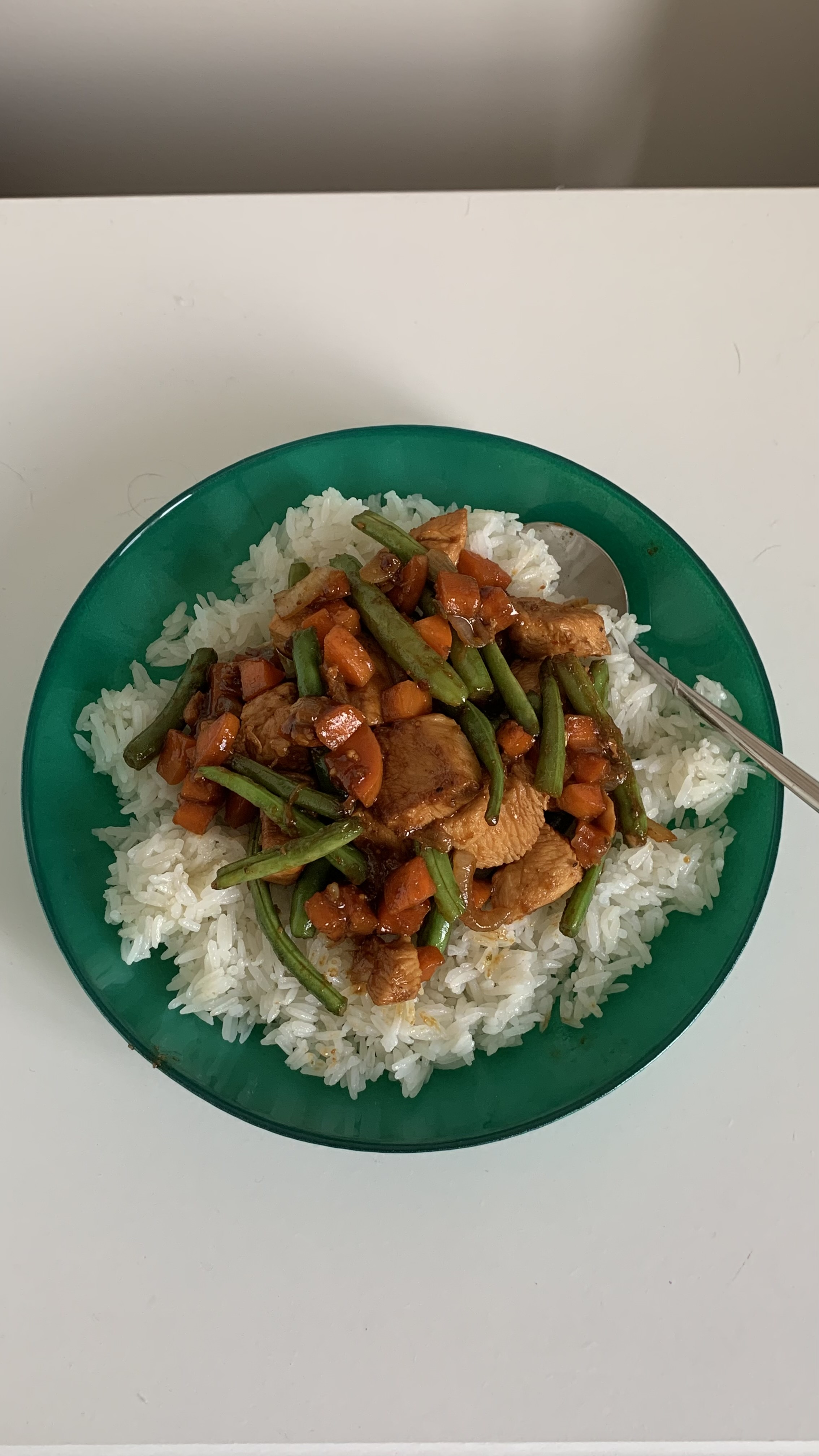 Image of Green Beans Chicken Stir Fry 