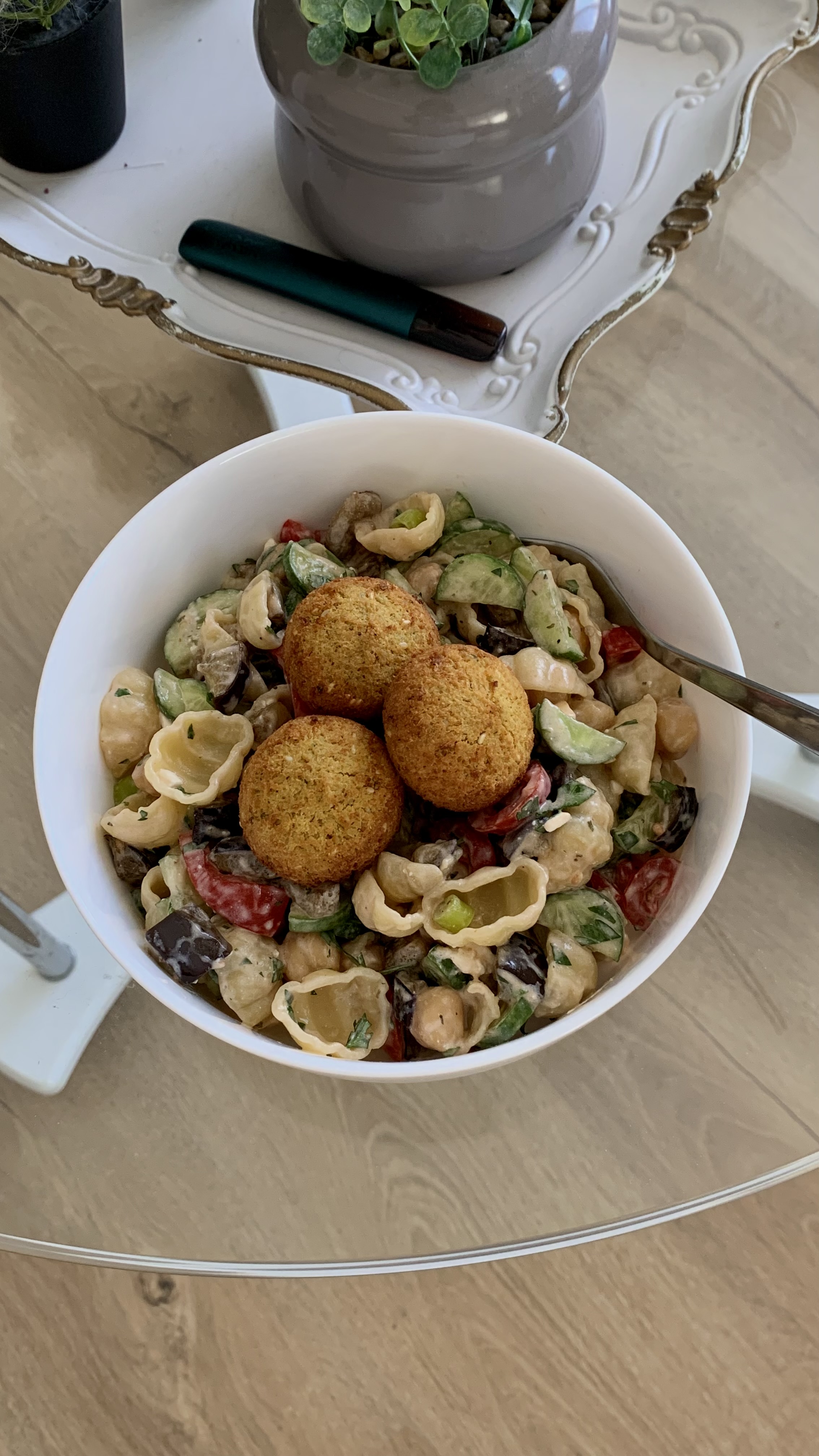 Image of Eggplant Pasta Salad