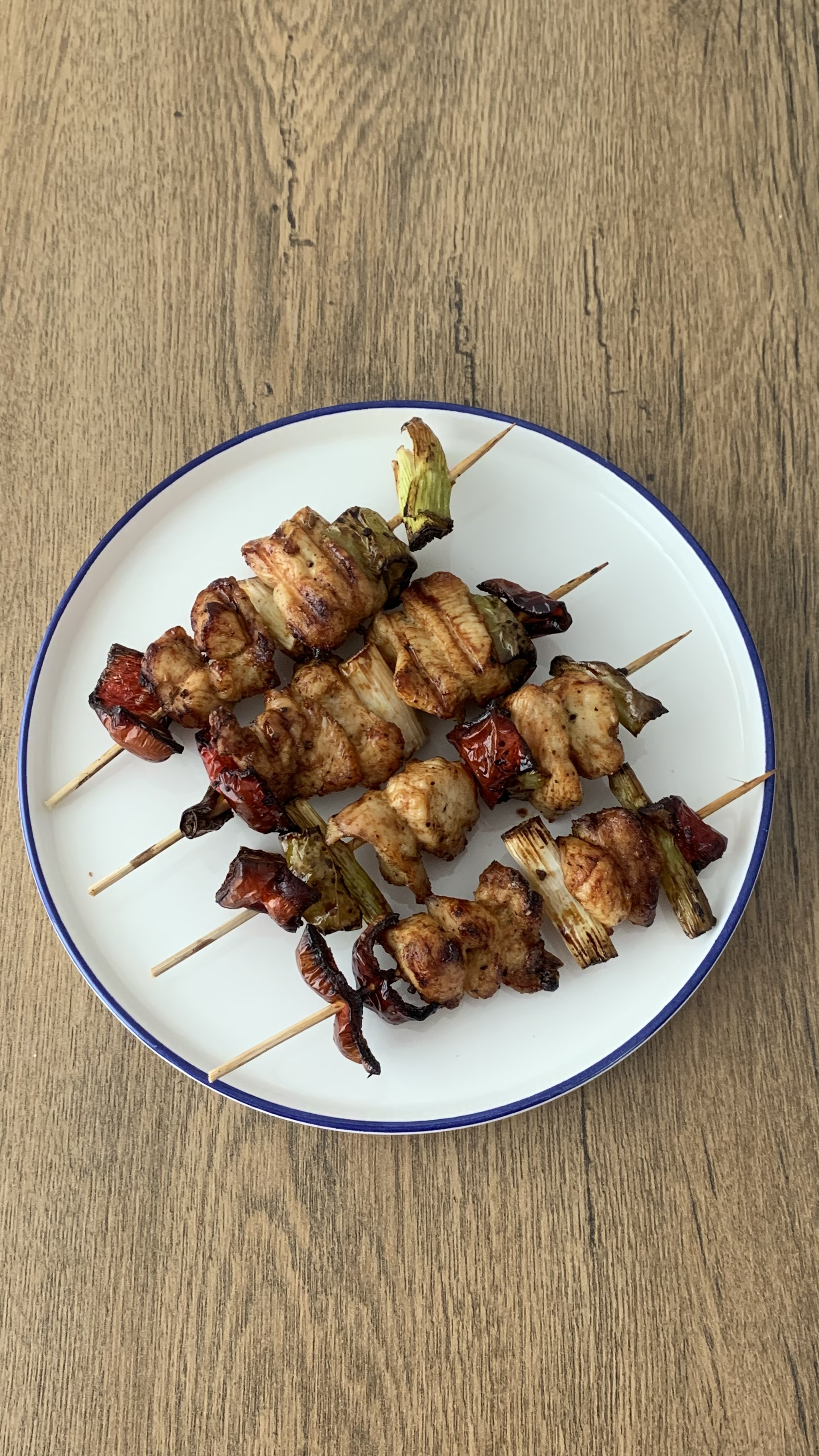 Image of Asian Style Chicken Skewers 