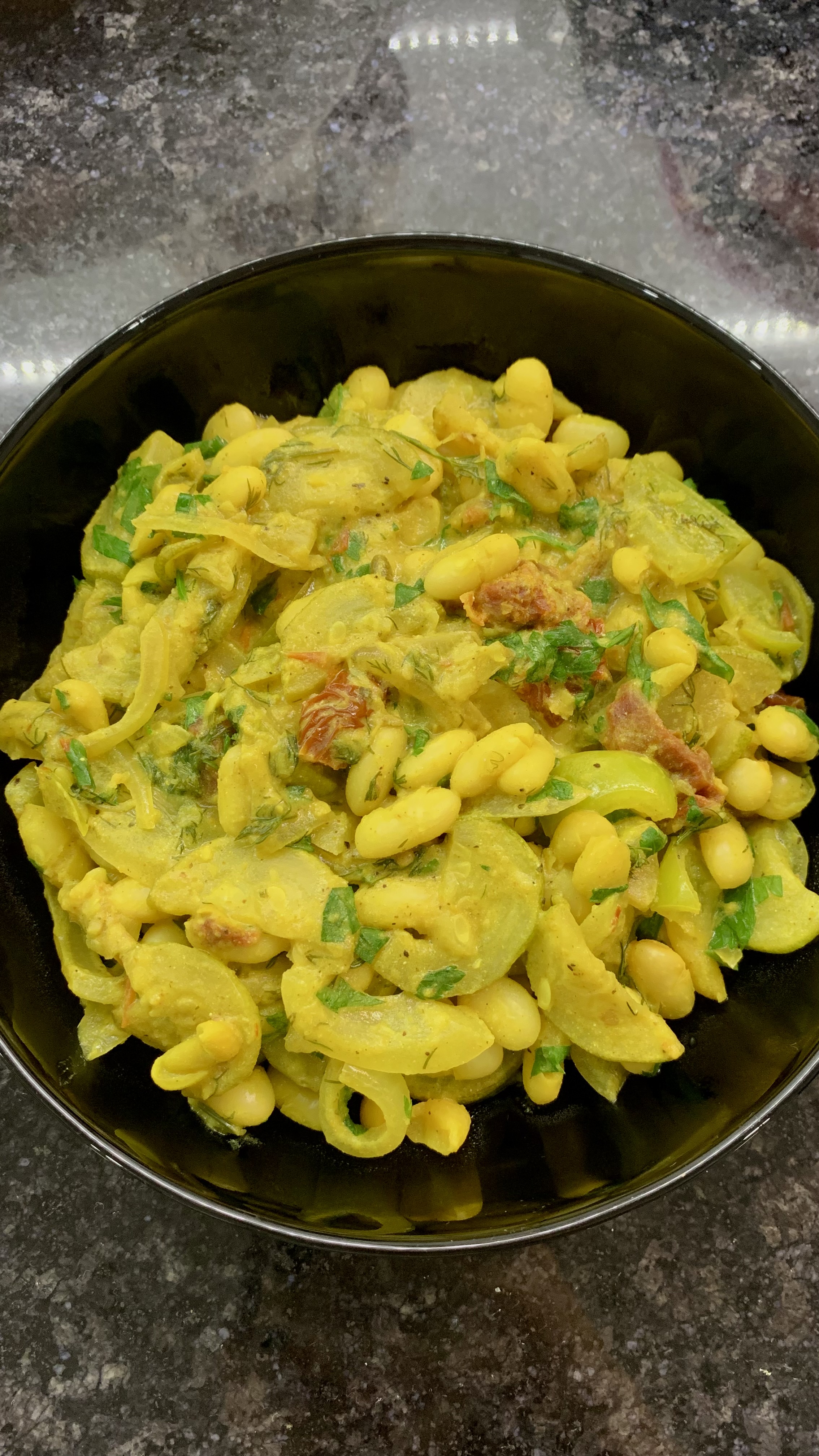 Image of Zucchini White Bean Curry