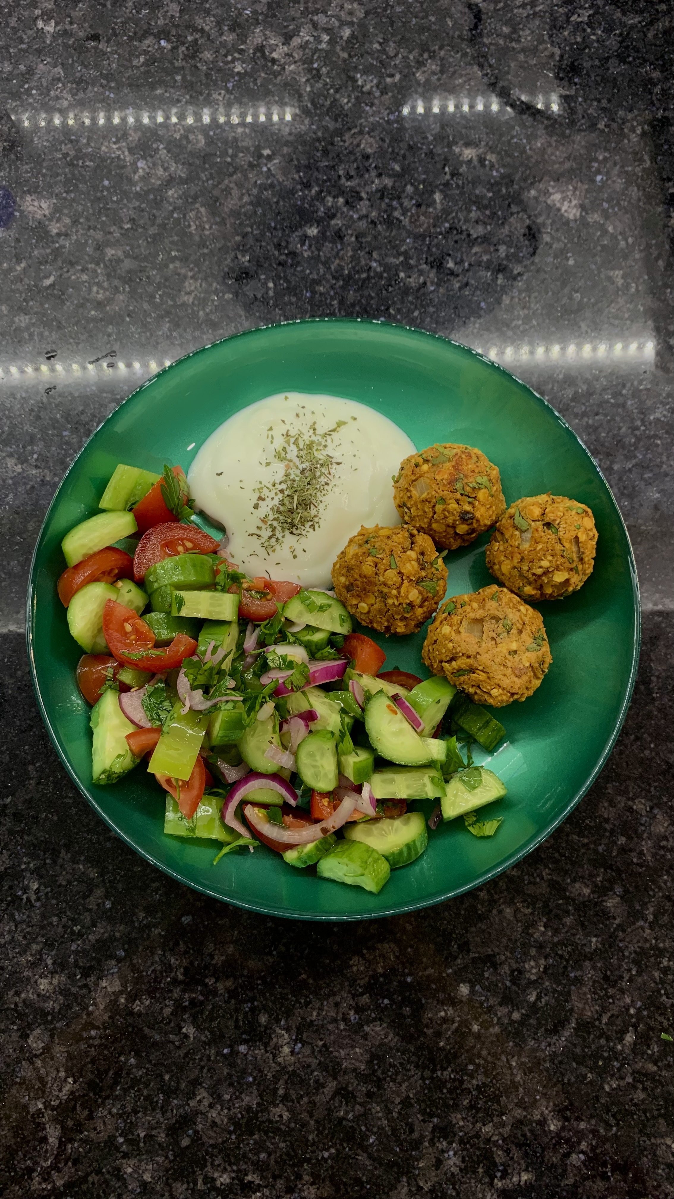Image of Harissa Lentil “Meat” Balls